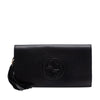 Gucci Leather Soho Disco Clutch Secondhand