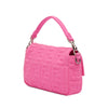 Fendi Medium Embossed Lycra Baguette Satchel Secondhand