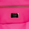 Fendi Medium Embossed Lycra Baguette Satchel Secondhand