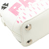 Balenciaga XXS Grained Calfskin Graffiti Ville Top Handle Bag Secondhand