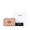 Secondhand Celine Triomphe Embroidered Canvas Clutch On Chain