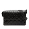 Chanel CC Quilted Lambskin Flap Crossbody Secondhand