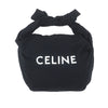 Celine Cotton Logo Sweat Knotted Shoulder Bag Secondhand