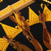 Hermès Cuillers d Afrique Silk Scarf 90 Secondhand