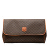 Celine Macadam Coated Canvas Clutch Secondhand