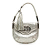 Gucci Medium Metallic Guccissima Britt Tassel Flap Handbag Secondhand