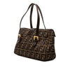 Fendi Zucca Canvas Shoulder Bag Secondhand