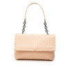 Secondhand Bottega Veneta Small Nappa Intrecciato Olimpia Shoulder Bag