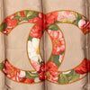 Chanel CC Camellia and Chain Silk Scarf 90 Secondhand