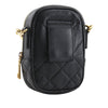 Versace Quilted Leather Medusa Belt Pouch Crossbody Secondhand