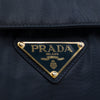Prada Tessuto Metal Top Handle Bag Secondhand
