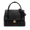 Secondhand Maison Margiela Bicolor Goatskin and Canvas New Lock Horizontal Satchel