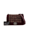 Chanel Old Medium Velvet and Tweed Boy Flap Secondhand
