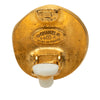 Chanel CC Gold Plated Round Clip On Earrings Secondhand