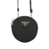 Prada Mini Tessuto Round Pouch Crossbody Secondhand