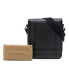Burberry Smoked Check Coated Canvas Greenford Messenger Bag Secondhand