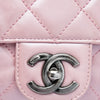Chanel Medium Quilted Metallic Calfskin Coco Pleats Chain Flap Secondhand