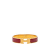 Hermès Narrow Enamel Clic H Bracelet PM Secondhand