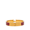 Hermès Narrow Enamel Clic H Bracelet PM Secondhand