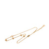 Louis Vuitton Gold Plated Flower Full Necklace Secondhand