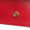 Prada Saffiano Lux Bow Wallet On Strap Secondhand