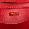 Prada Saffiano Lux Bow Wallet On Strap Secondhand