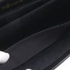 Saint Laurent Croc Embossed Patent Clutch Secondhand