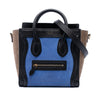 Celine Nano Tricolor Nubuck and Calfskin Luggage Tote Secondhand