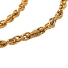 Chanel CC Gold Plated Round Pendant Necklace Secondhand