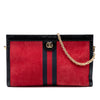 Gucci Medium Suede Web Ophidia Chain Crossbody Secondhand