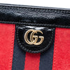 Gucci Medium Suede Web Ophidia Chain Crossbody Secondhand