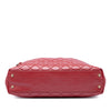 Chanel CC Quilted Calfskin Front Zip Drawstring Chain Tote Secondhand