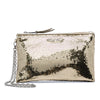 Miu Miu Metallic Sequin Clutch Secondhand
