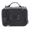 Chanel Large Caviar CC Filigree Vanity Case Secondhand