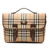 Burberry Haymarket Check Canvas Business Bag Secondhand