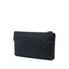Chanel Quilted Caviar Boy O Case Zip Clutch Secondhand