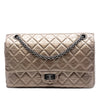 Chanel Quilted Metallic Aged Calfskin Reissue 2.55 Double Flap 226 Secondhand