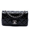 Chanel Extra Mini Rectangular Classic Patent Single Flap Secondhand