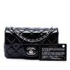 Chanel Extra Mini Rectangular Classic Patent Single Flap Secondhand