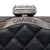 Chanel Quilted Iridescent Calfskin Chic Quilt Frame Satchel Secondhand
