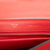 Celine Small Drummed Calfskin and Suede Trapeze Satchel Secondhand