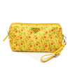 Prada Tessuto Stampato Palm Cosmetic Pouch Secondhand