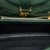 Saint Laurent Medium Chevron Calfskin and Suede Monogram College Satchel Secondhand