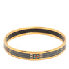 Hermès Narrow Printed Enamel Bangle 65 Secondhand