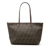Fendi Small Zucca Spalmati Roll Tote Secondhand
