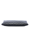 Chanel Large Quilted Lambskin O Case Clutch Secondhand