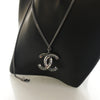 Chanel CC Brass Strass Pendant Necklace Secondhand