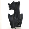 Chanel CC Brass Strass Pendant Necklace Secondhand