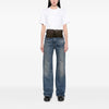 Fendi Zucca Canvas Double Pocket Belt Bag Secondhand