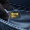 Chanel Mini Paris-Dubai Denim Fringe Single Flap Secondhand